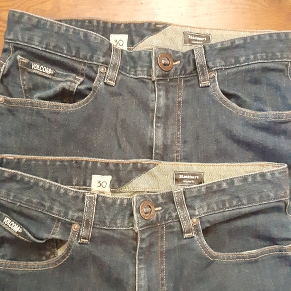 Volcom 2pair 30x30 Blackbart Relaxed Fit - Picture 2 of 6